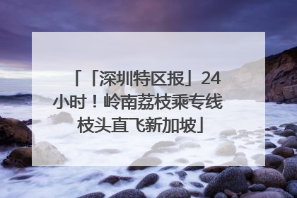 「深圳特区报」24小时！岭南荔枝乘专线 枝头直飞新加坡