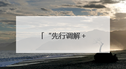 “先行调解＋当场履行”高效化解邻里纠纷