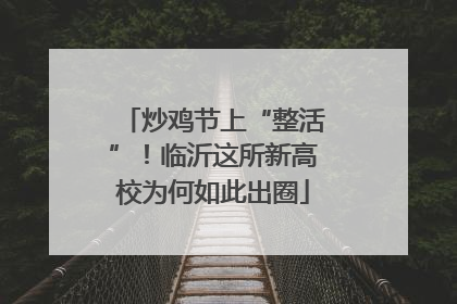 炒鸡节上“整活”！临沂这所新高校为何如此出圈