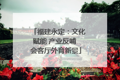 福建永定：文化赋能 产业反哺 会客厅外育新景
