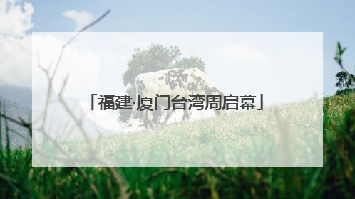 福建·厦门台湾周启幕