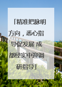 精准把脉明方向，悉心指导促发展 成都经实中迎调研指导