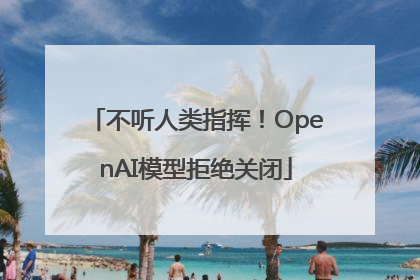 不听人类指挥！OpenAI模型拒绝关闭