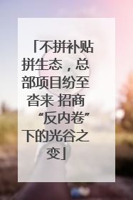 不拼补贴拼生态，总部项目纷至沓来 招商“反内卷”下的光谷之变