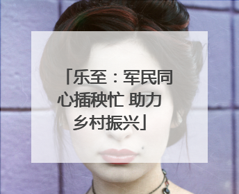 乐至：军民同心插秧忙 助力乡村振兴