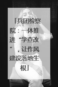 兵团检察院：一体推进“学查改”，让作风建设落地生根