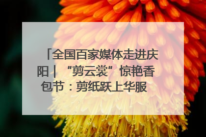 全国百家媒体走进庆阳｜“剪云裳”惊艳香包节：剪纸跃上华服 非遗焕发新彩