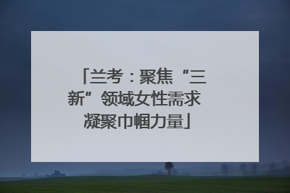 兰考：聚焦“三新”领域女性需求 凝聚巾帼力量