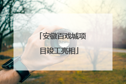 安徽百戏城项目竣工亮相