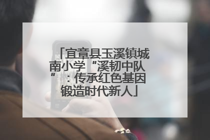 宜章县玉溪镇城南小学“溪韧中队”：传承红色基因 锻造时代新人