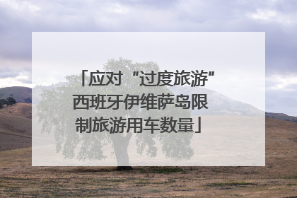 应对“过度旅游” 西班牙伊维萨岛限制旅游用车数量
