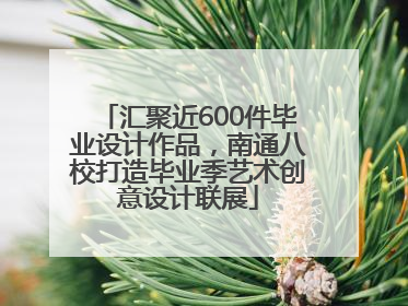 汇聚近600件毕业设计作品，南通八校打造毕业季艺术创意设计联展
