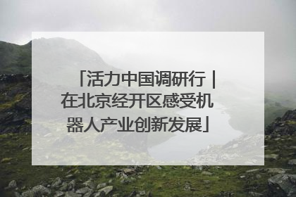 活力中国调研行｜在北京经开区感受机器人产业创新发展