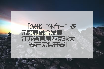 深化“体育+”多元跨界融合发展——江苏省首届匹克球大赛在无锡开赛