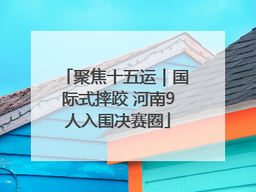 聚焦十五运｜国际式摔跤 河南9人入围决赛圈