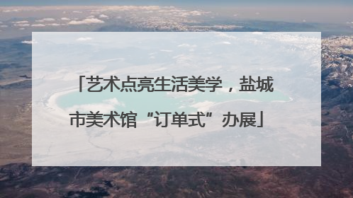 艺术点亮生活美学，盐城市美术馆“订单式”办展