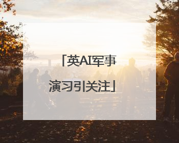 英AI军事演习引关注