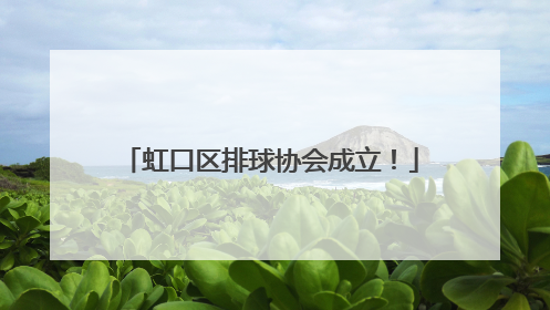 虹口区排球协会成立！