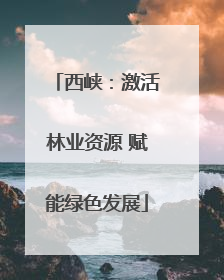 西峡：激活林业资源 赋能绿色发展