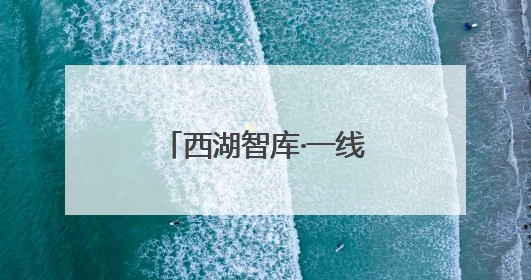 西湖智库·一线潮丨明文彪：创新雨林的制度密码