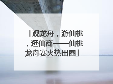 观龙舟，游仙桃，逛仙商——仙桃龙舟赛火热出圈
