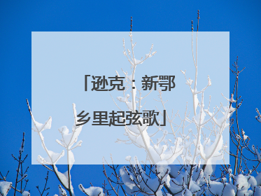 逊克：新鄂乡里起弦歌