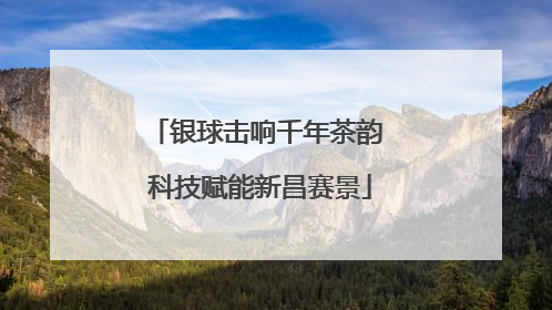 银球击响千年茶韵 科技赋能新昌赛景