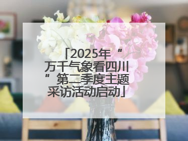 2025年“万千气象看四川”第二季度主题采访活动启动
