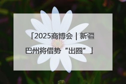 2025商博会｜新疆巴州将借势“出圈”