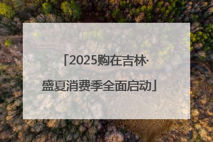 2025购在吉林·盛夏消费季全面启动
